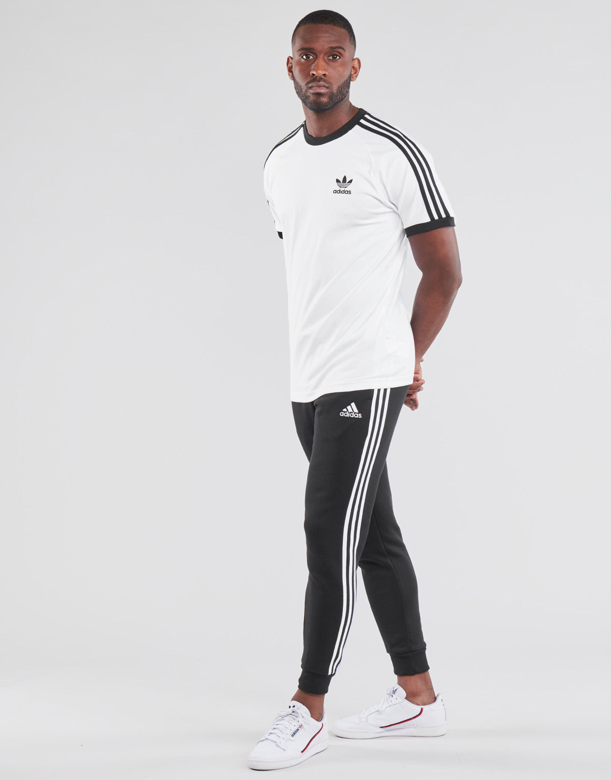 T-shirt Uomo adidas  3-STRIPES TEE  Bianco