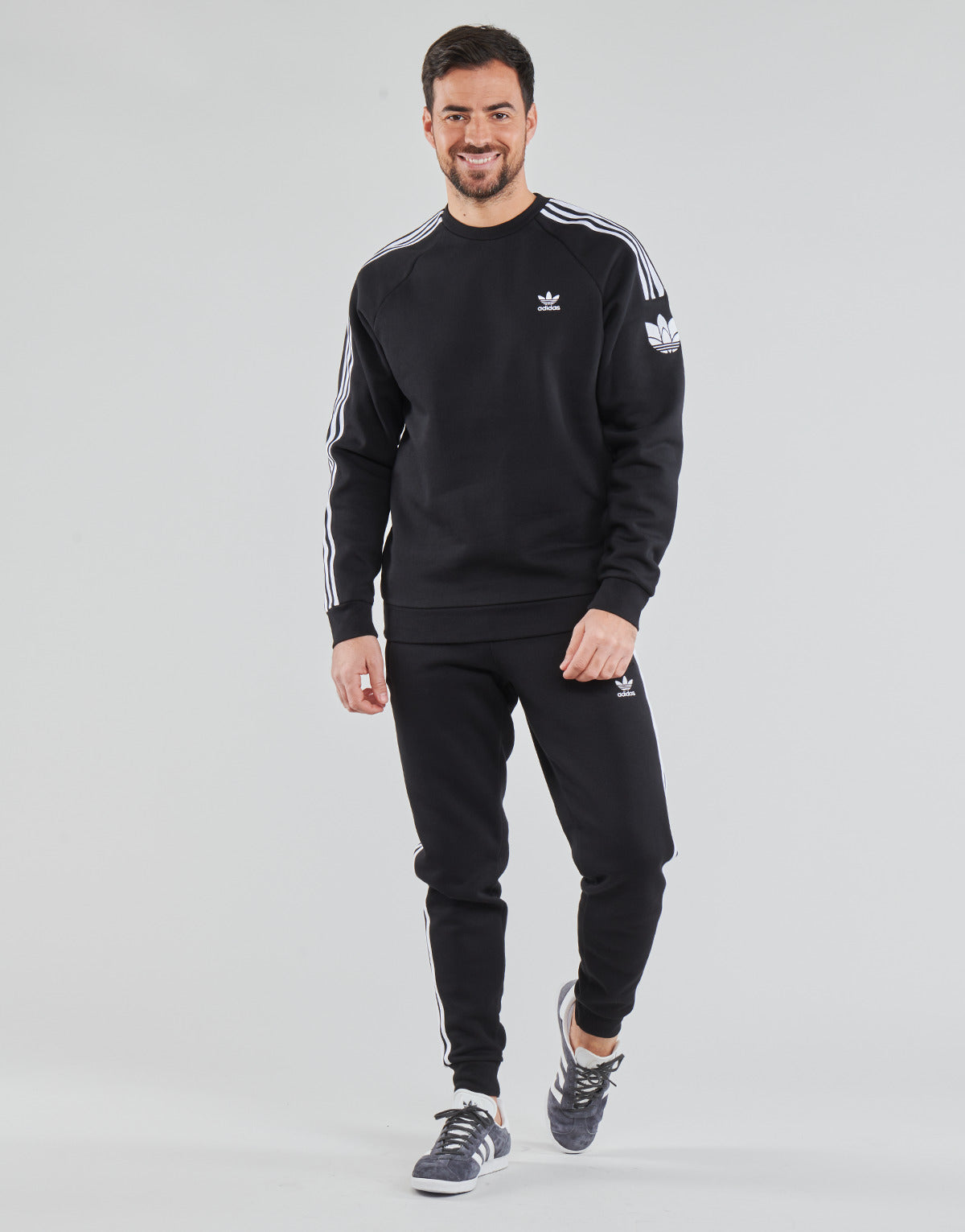 Pantaloni Sportivi Uomo adidas 3-STRIPES PANT Nero