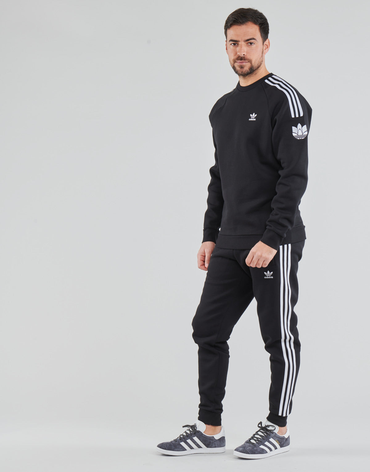 Pantaloni Sportivi Uomo adidas 3-STRIPES PANT Nero