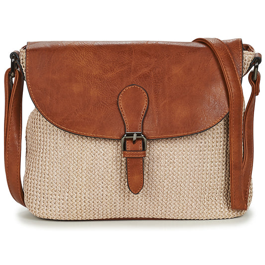 Borsa a tracolla Donna Casual Attitude  OMY  Beige