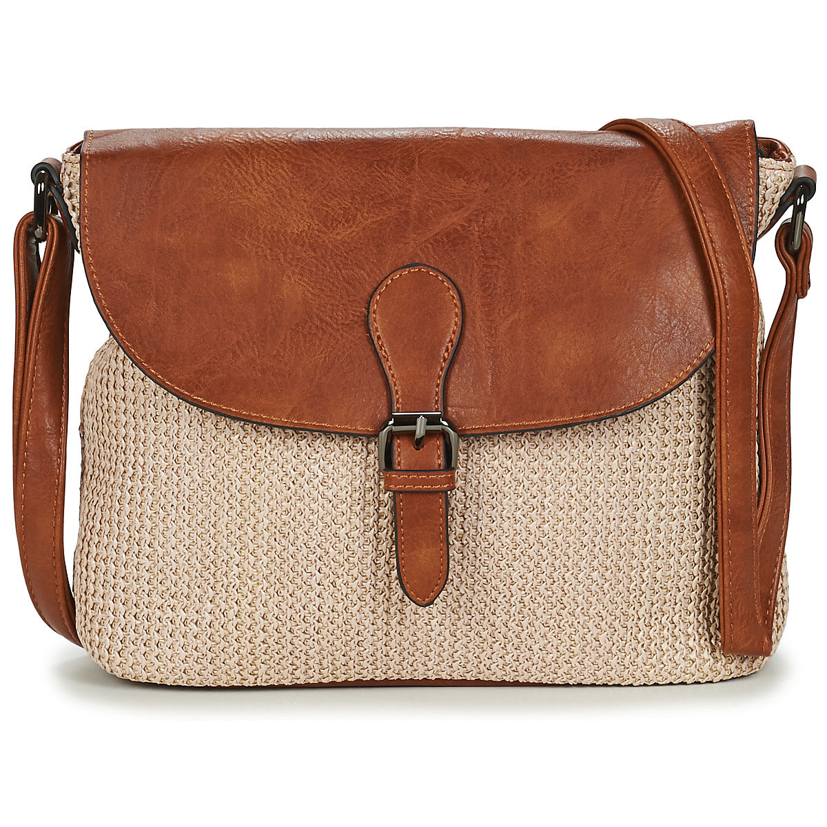 Borsa a tracolla Donna Casual Attitude OMY Beige