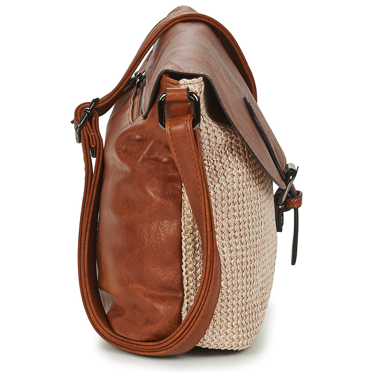 Borsa a tracolla Donna Casual Attitude OMY Beige