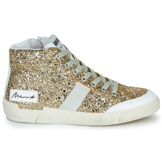 Sneakers alte Donna Meline  NKC1369  Oro