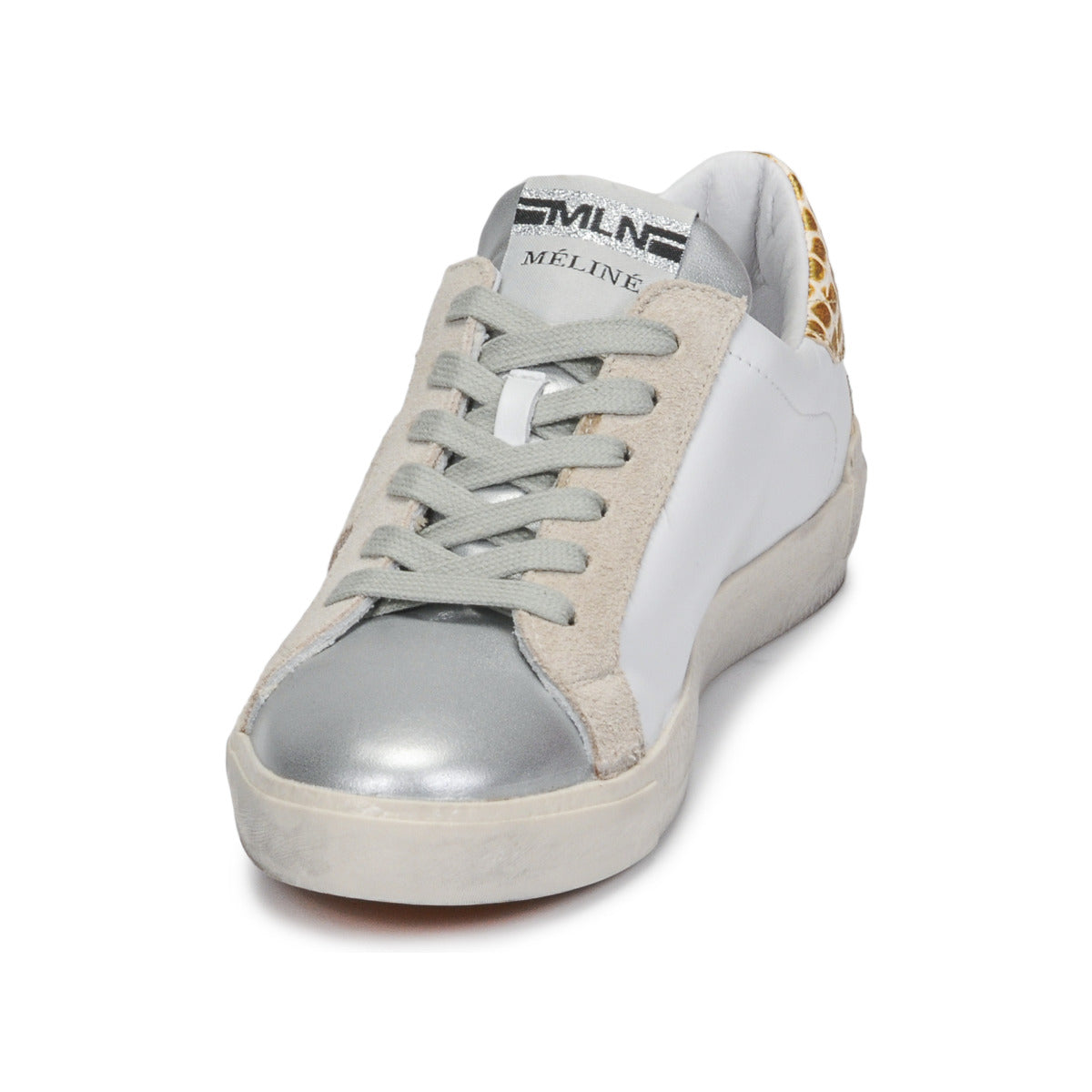 Sneakers basse Donna Meline NK1381 Bianco