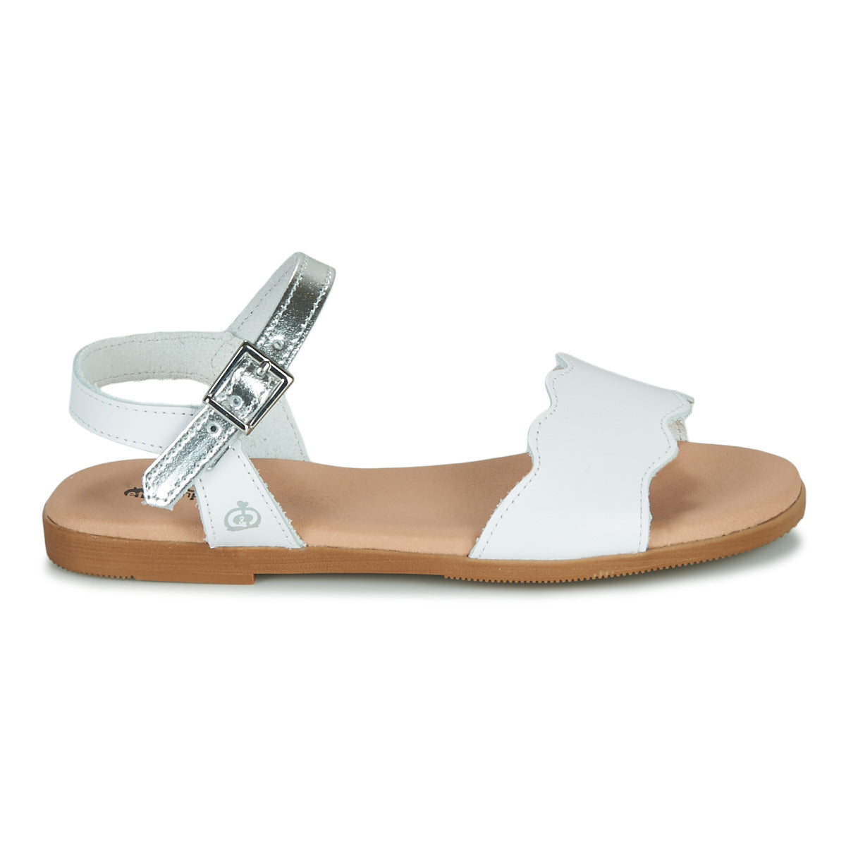 Sandali bambini ragazza Citrouille et Compagnie OBILO Bianco