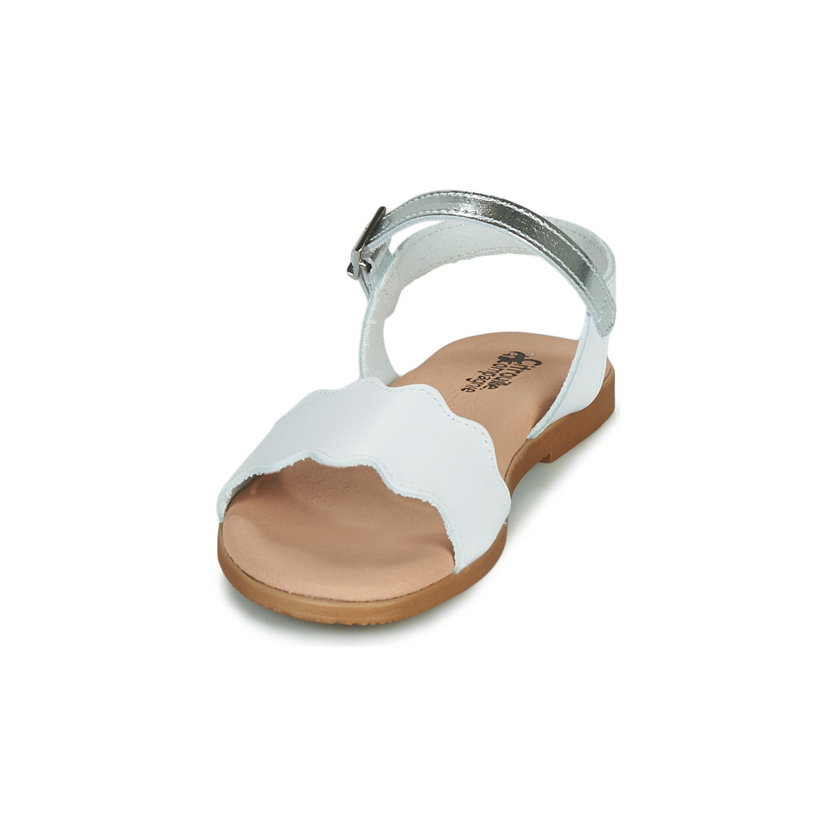 Sandali bambini ragazza Citrouille et Compagnie OBILO Bianco