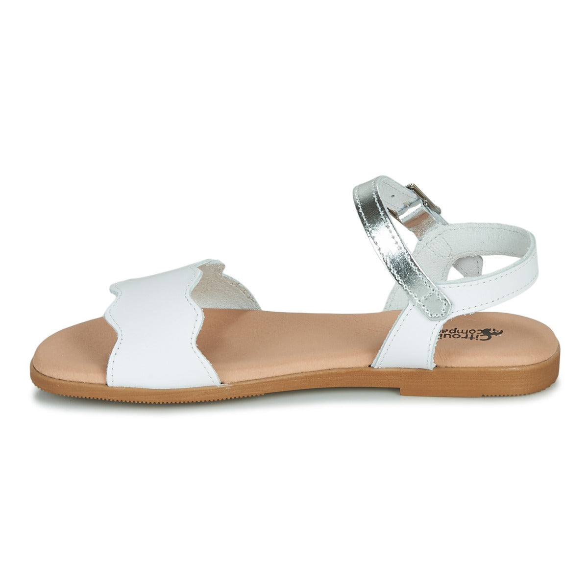 Sandali bambini ragazza Citrouille et Compagnie OBILO Bianco