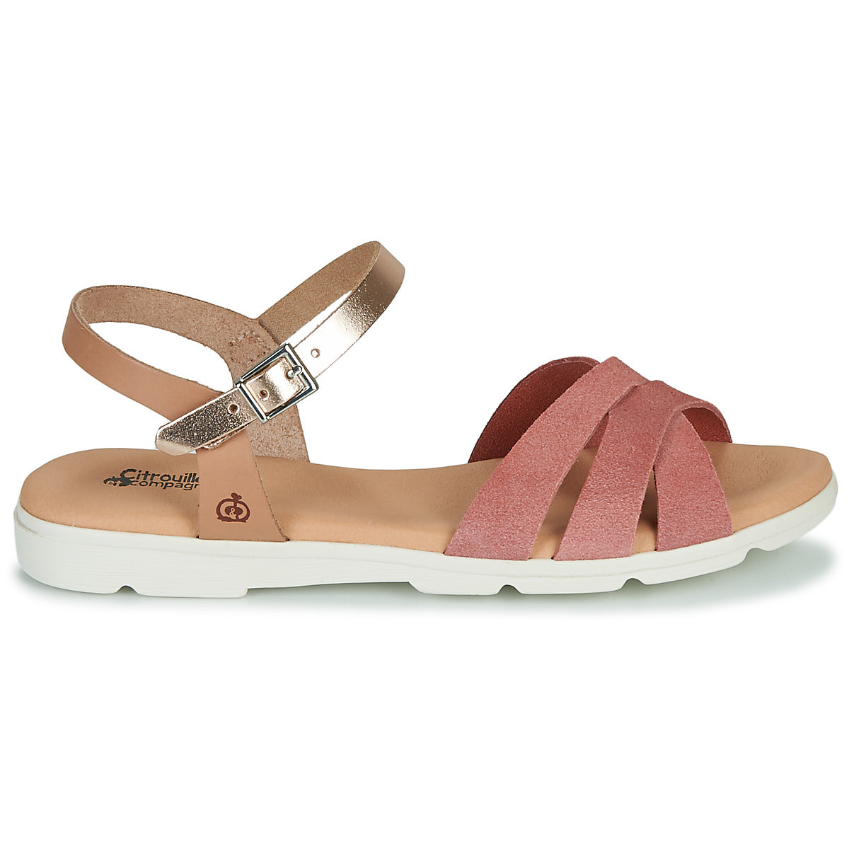 Sandali bambini ragazza Citrouille et Compagnie OBILOU Rosa