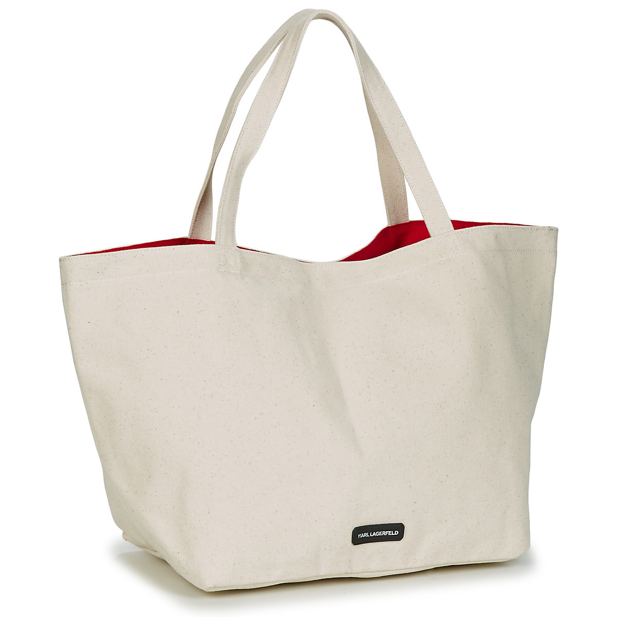 Borsa Shopping Uomo Karl Lagerfeld  RUE ST GUILLAUE CANVAS TOTE  Beige