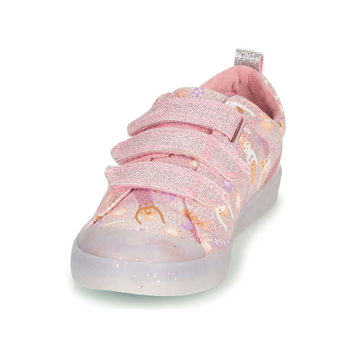 Scarpe bambini ragazza Clarks FOXING PRINT T Rosa