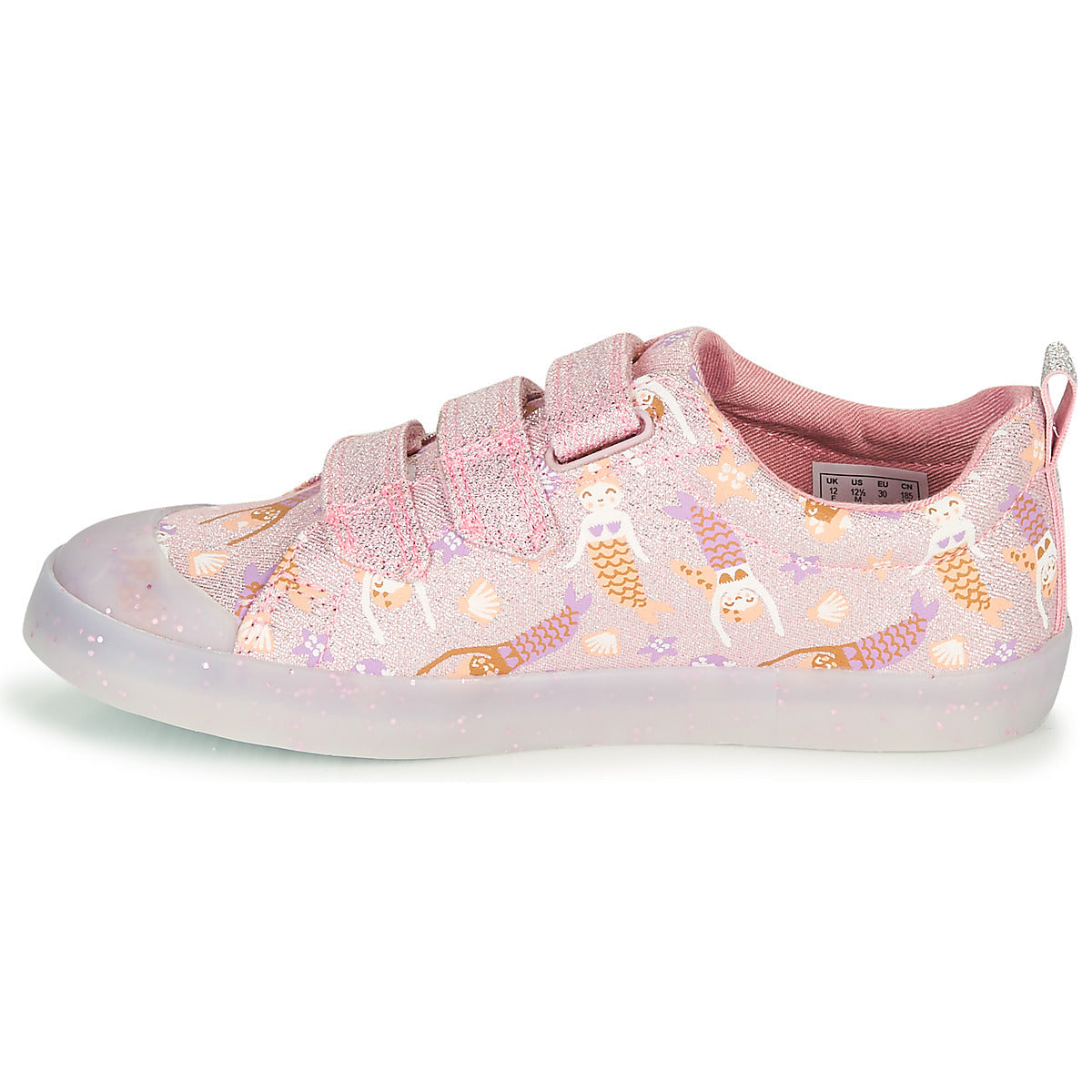 Scarpe bambini ragazza Clarks FOXING PRINT T Rosa