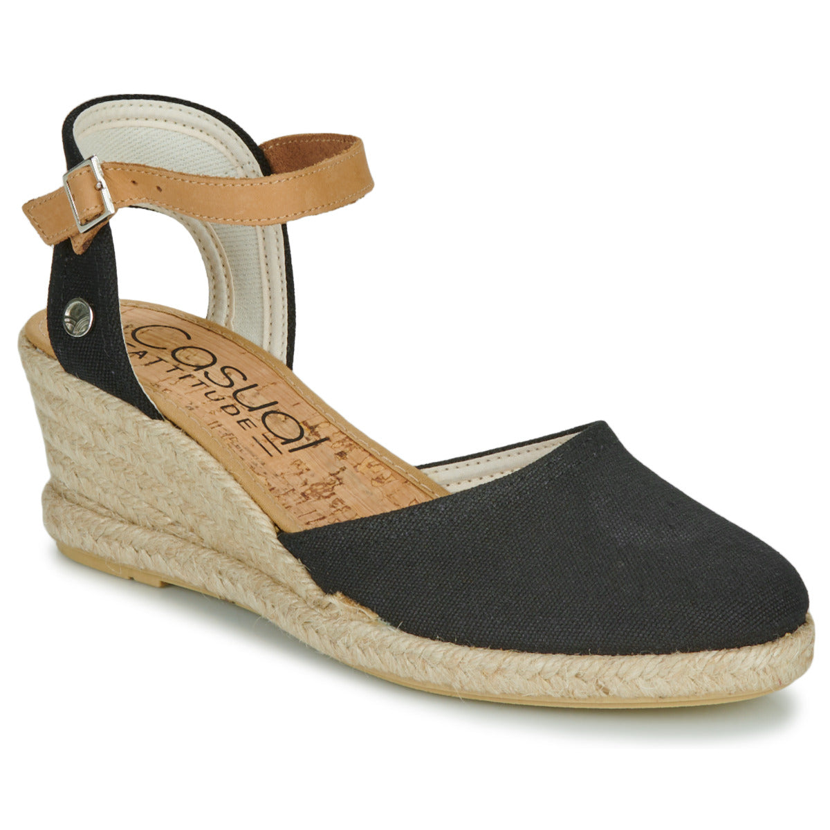 Scarpe Espadrillas Donna Casual Attitude  ONELLA  Nero