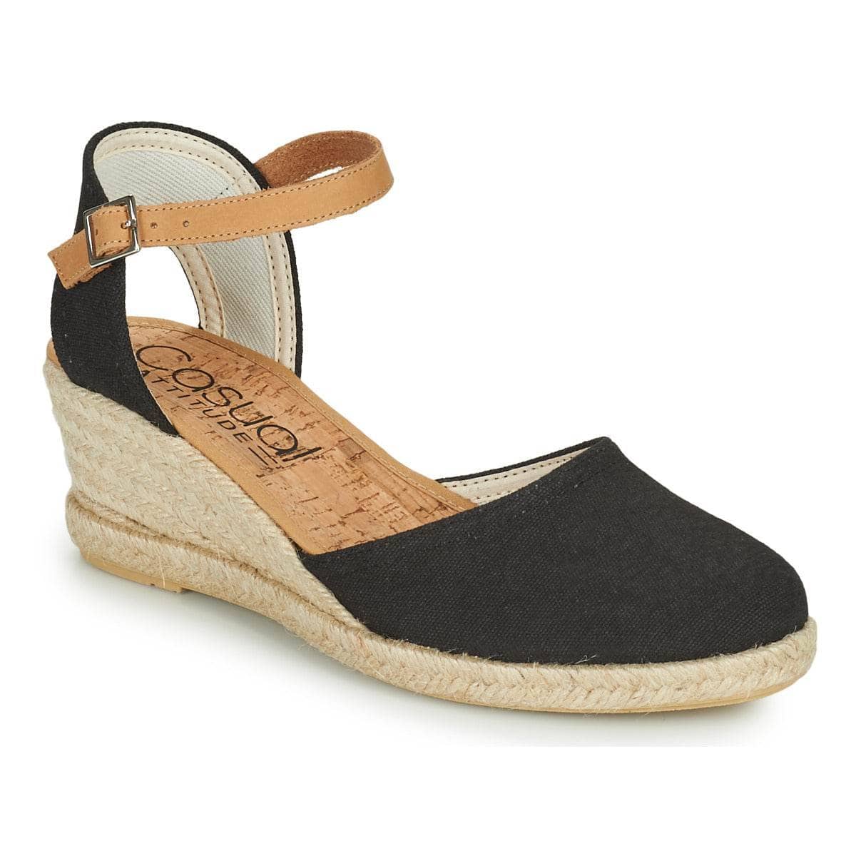 Scarpe Espadrillas Donna Casual Attitude ONELLA Nero