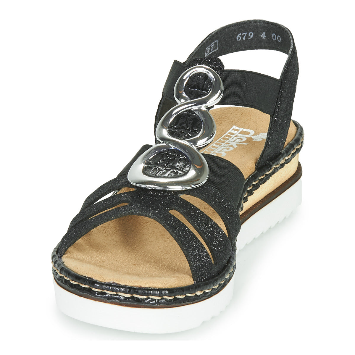 Sandali Donna Rieker FANNI Nero