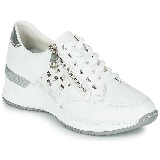 Sneakers basse Donna Rieker GRAMI Bianco