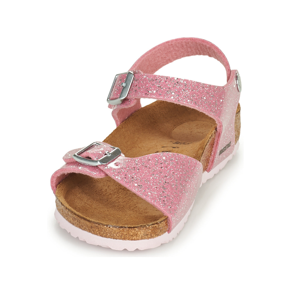 Sandali bambini ragazza BIRKENSTOCK RIO PLAIN Rosa