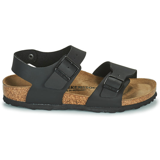 Sandali bambini ragazzo BIRKENSTOCK NEW YORK Nero