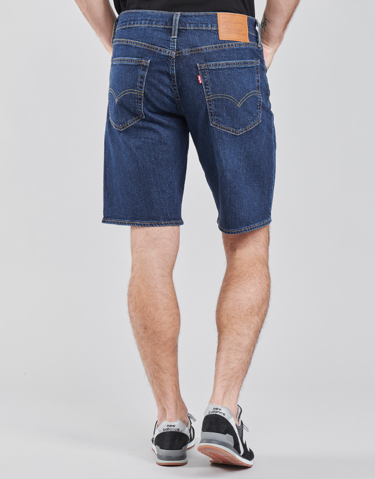 Pantaloni corti Uomo Levis 405 Standard Short Blu