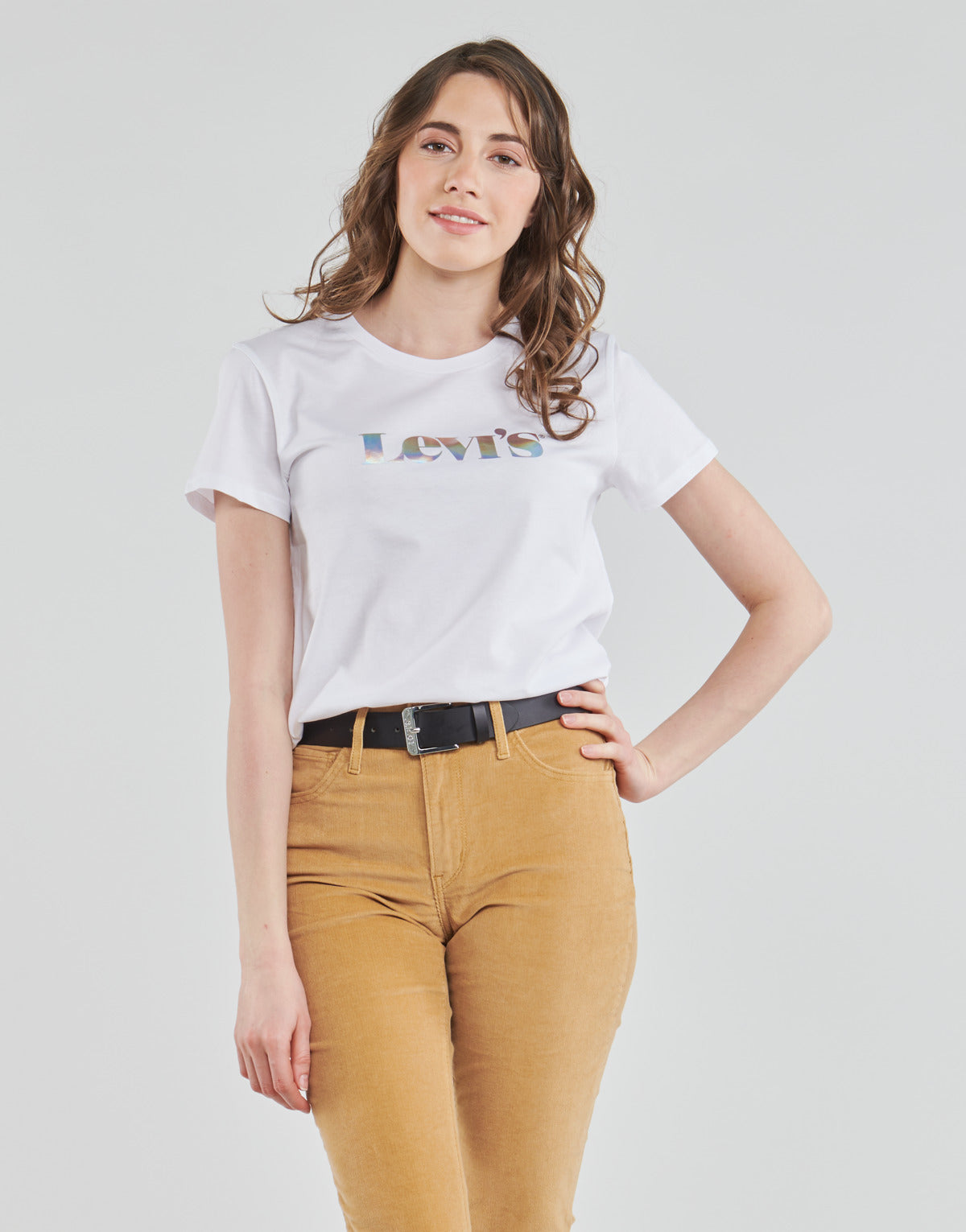 T-shirt Donna Levis  THE PERFECT TEE  Bianco