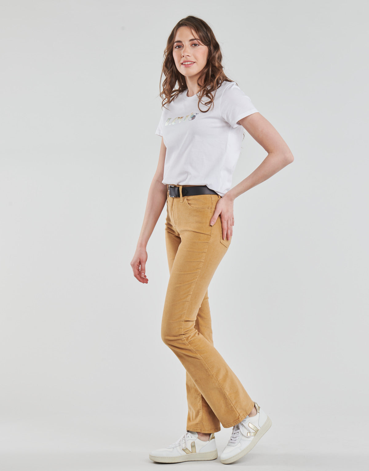 T-shirt Donna Levis THE PERFECT TEE Bianco