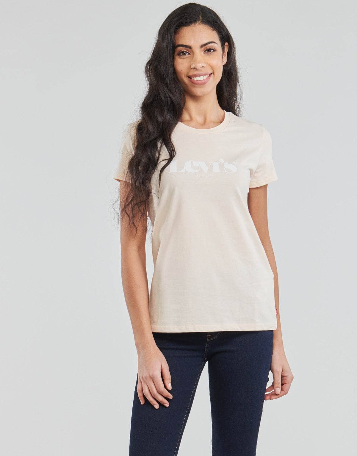 T-shirt Donna Levis THE PERFECT TEE Beige