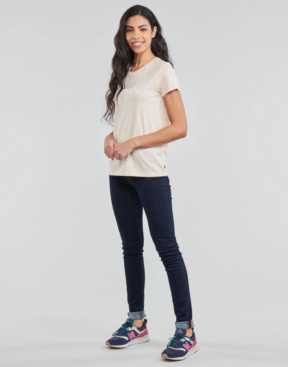 T-shirt Donna Levis THE PERFECT TEE Beige