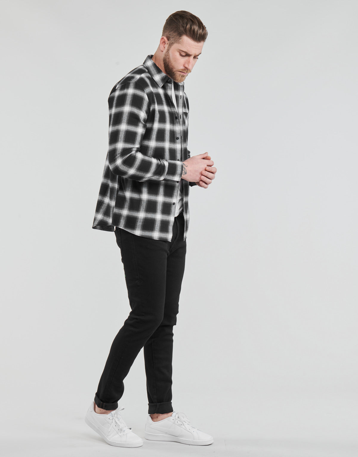 Jeans skynny Uomo Diesel D-AMNY-SP4 Nero