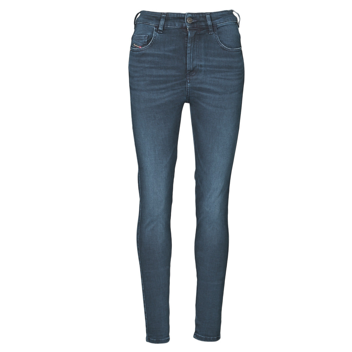 Jeans skynny Donna Diesel D-SLANDY-HIGH Blu