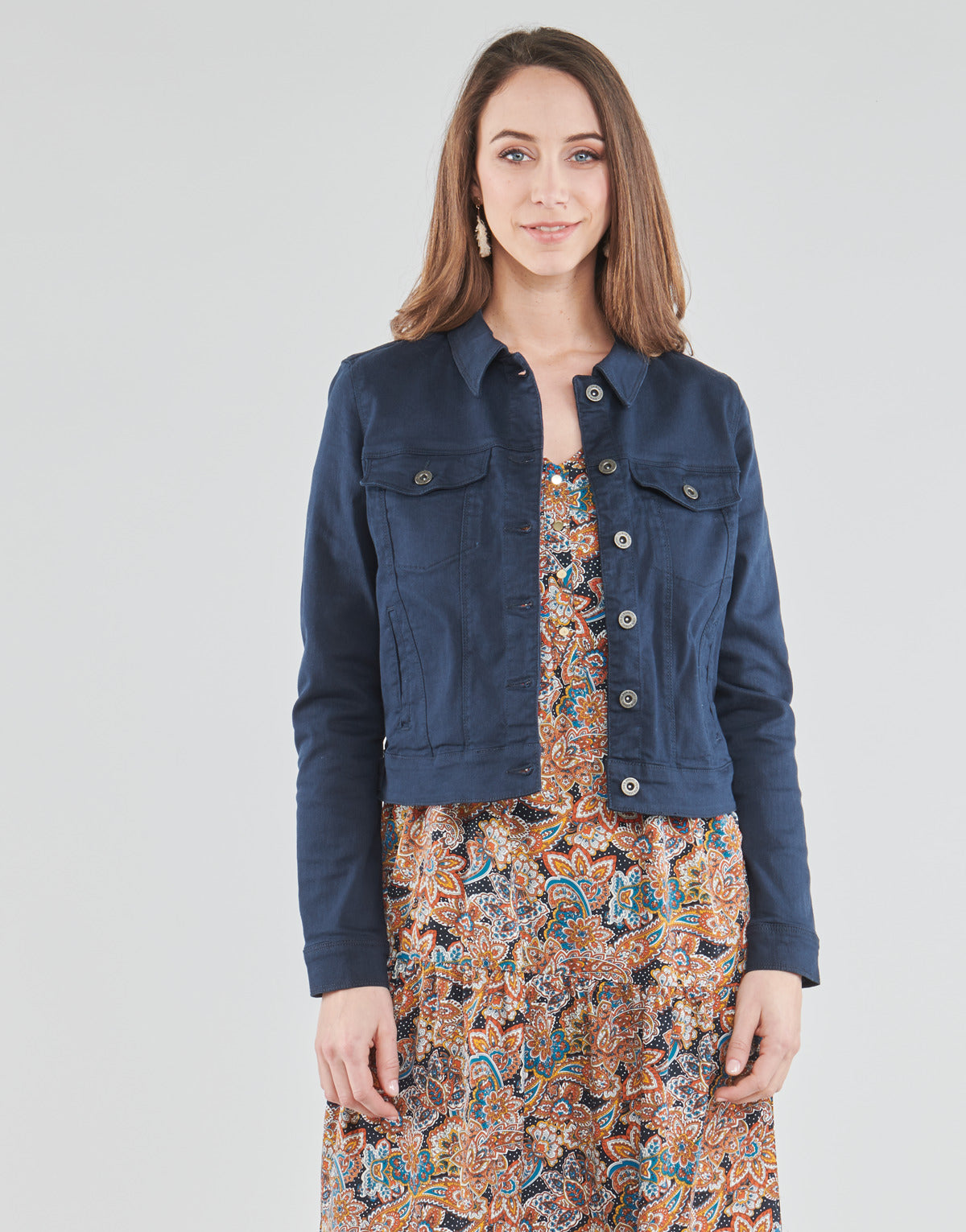 Giacca in jeans Donna Vero Moda VMHOTSOYA Blu