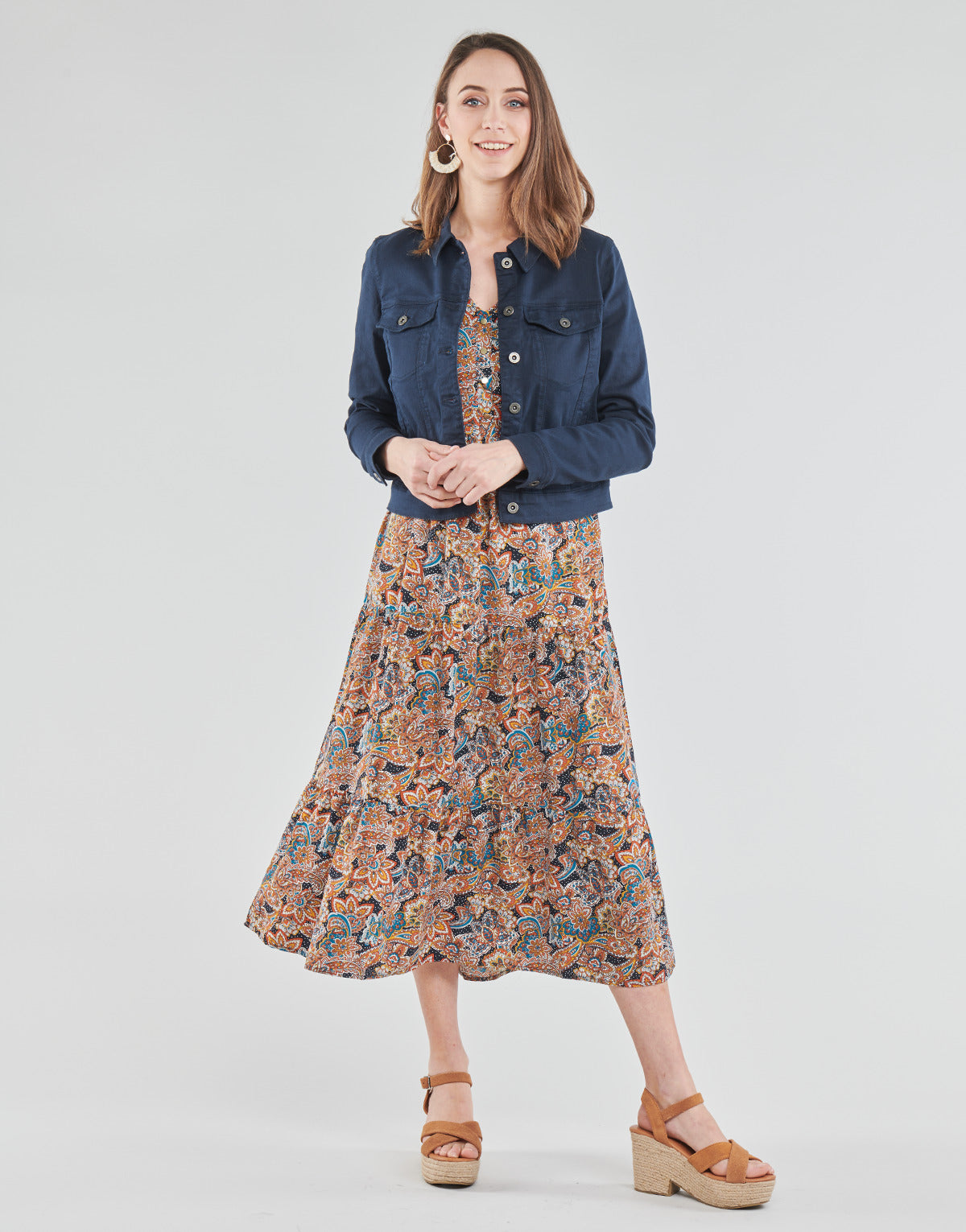 Giacca in jeans Donna Vero Moda VMHOTSOYA Blu