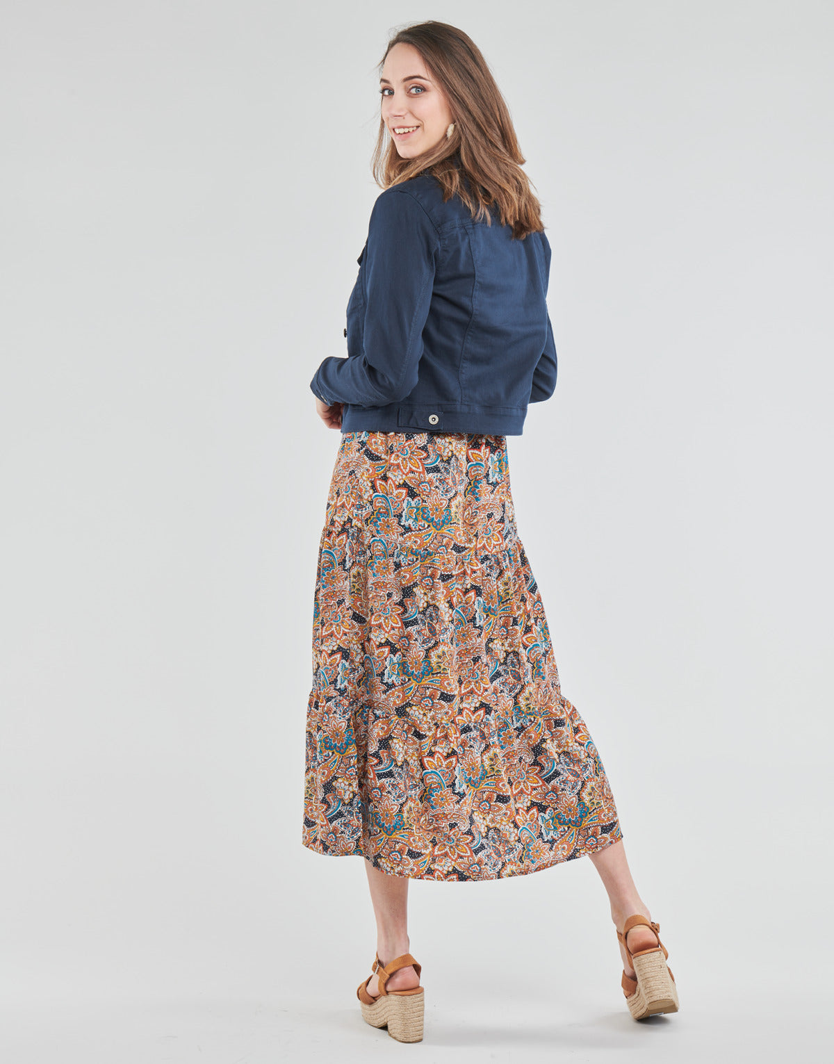 Giacca in jeans Donna Vero Moda VMHOTSOYA Blu