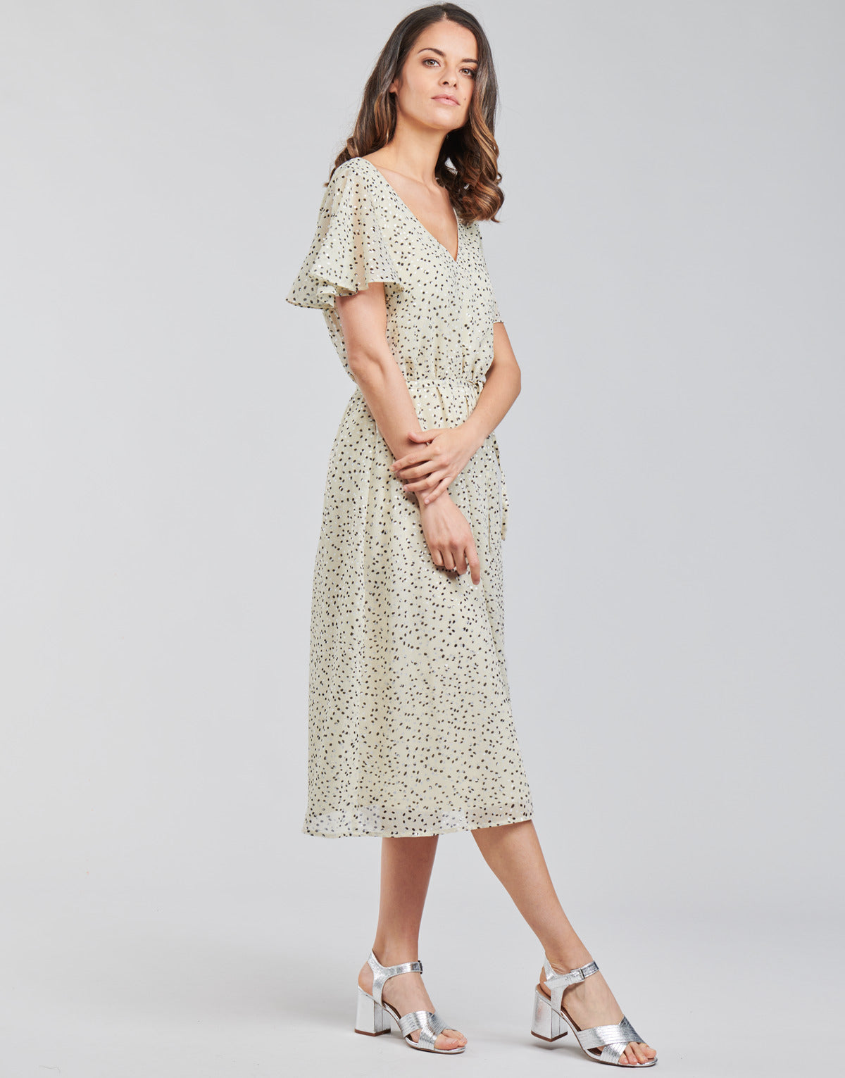 Abito corto Donna Vero Moda VMJOT Beige