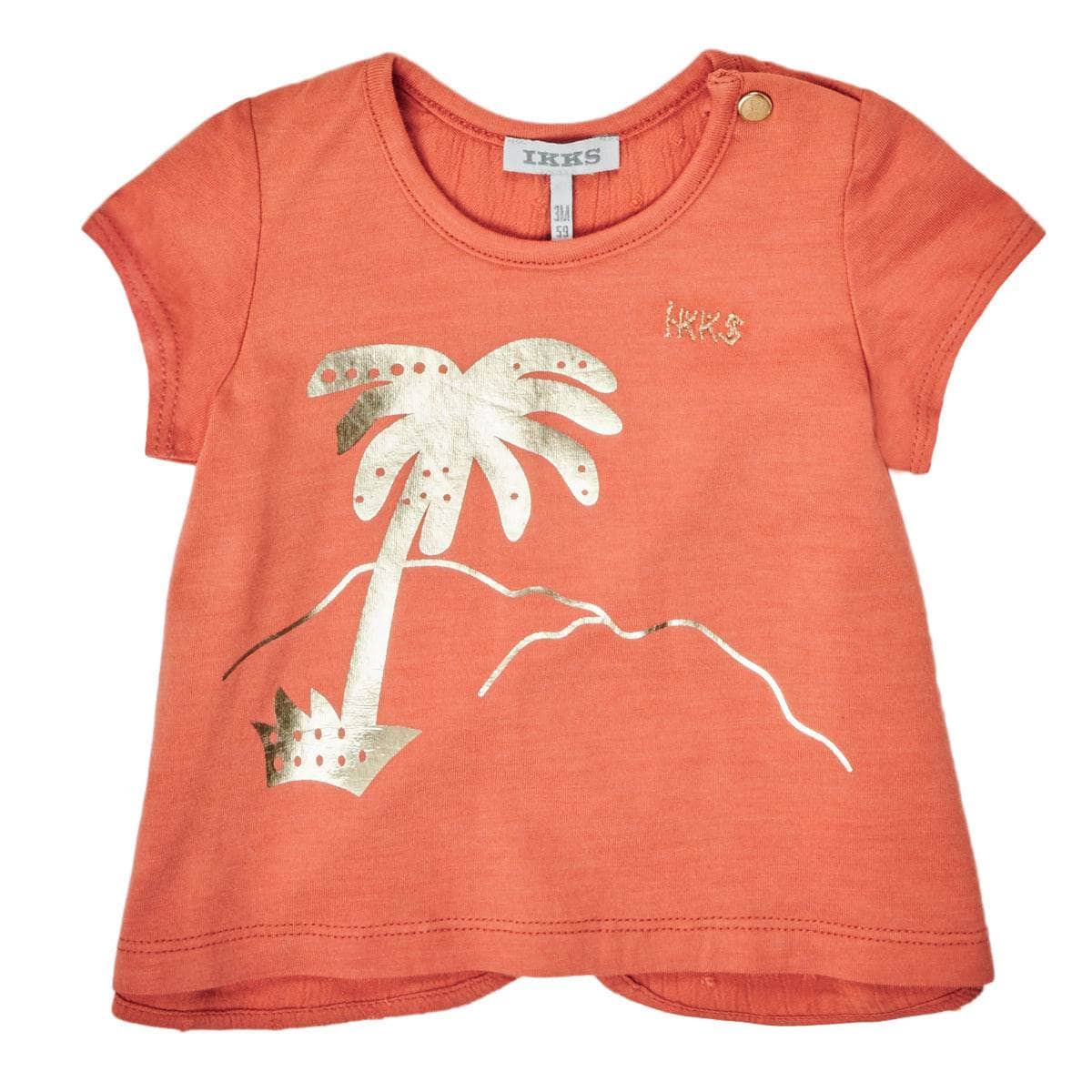 T-shirt ragazza Ikks XS10080-67 Arancio