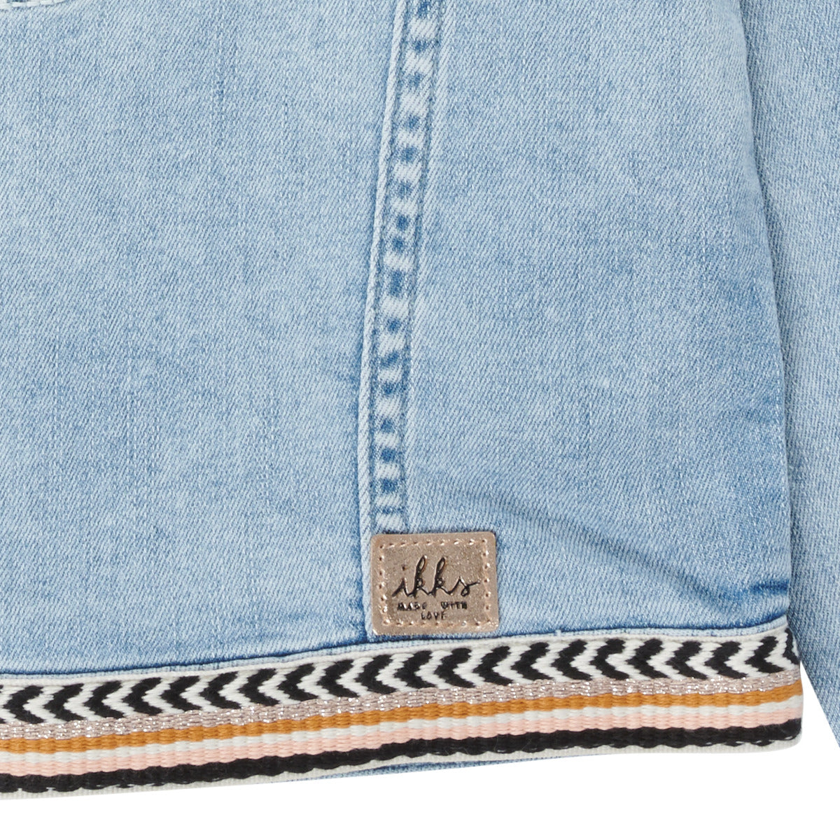 Giacca in jeans ragazza Ikks XS40152-84-C Blu