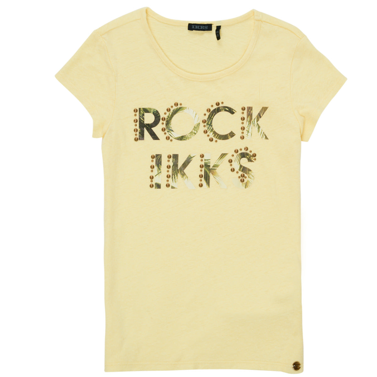 T-shirt ragazza Ikks XS10182-73-C Giallo