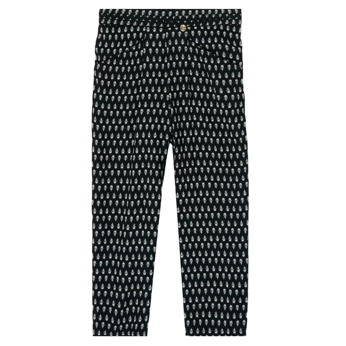 Pantaloni morbidi / Pantaloni alla zuava ragazza Ikks XS22002-02-C Nero