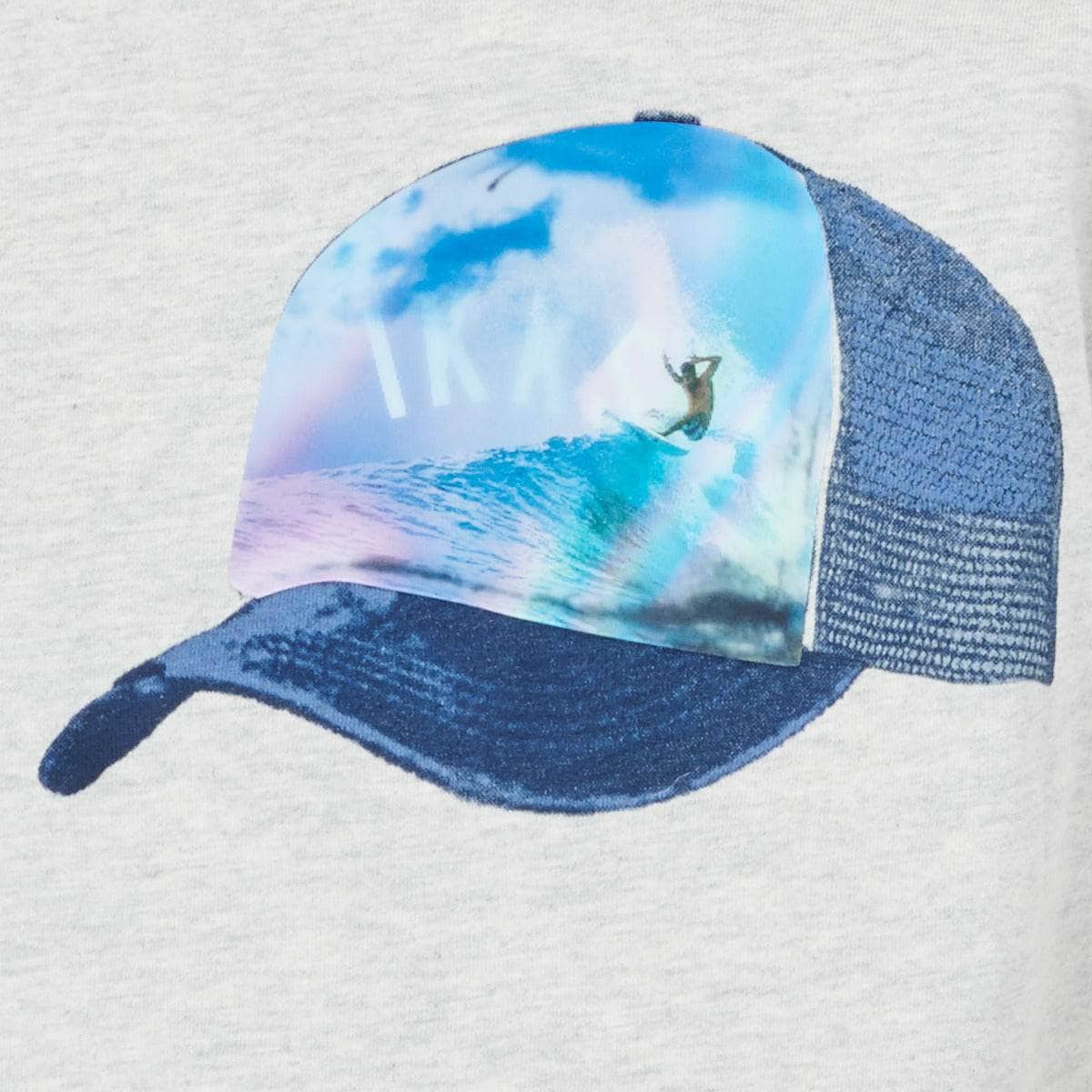 T-shirt ragazzo Ikks XS10073-24-C Grigio