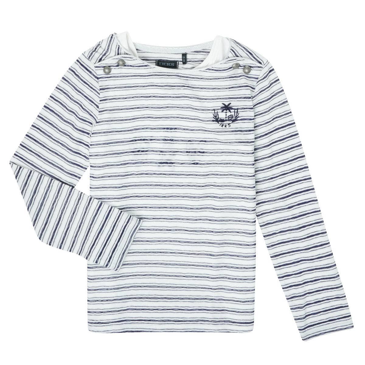 T-shirts a maniche lunghe ragazza Ikks XS10052-19-J Multicolore