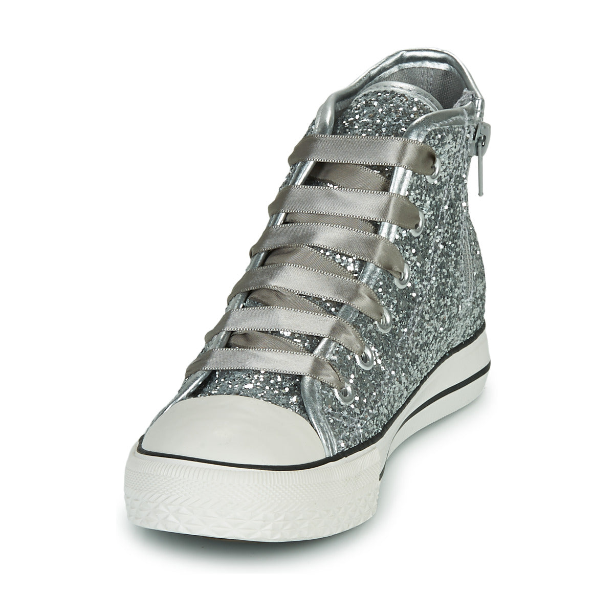 Scarpe bambini ragazza Citrouille et Compagnie OUTIL PAILLETTES Argento