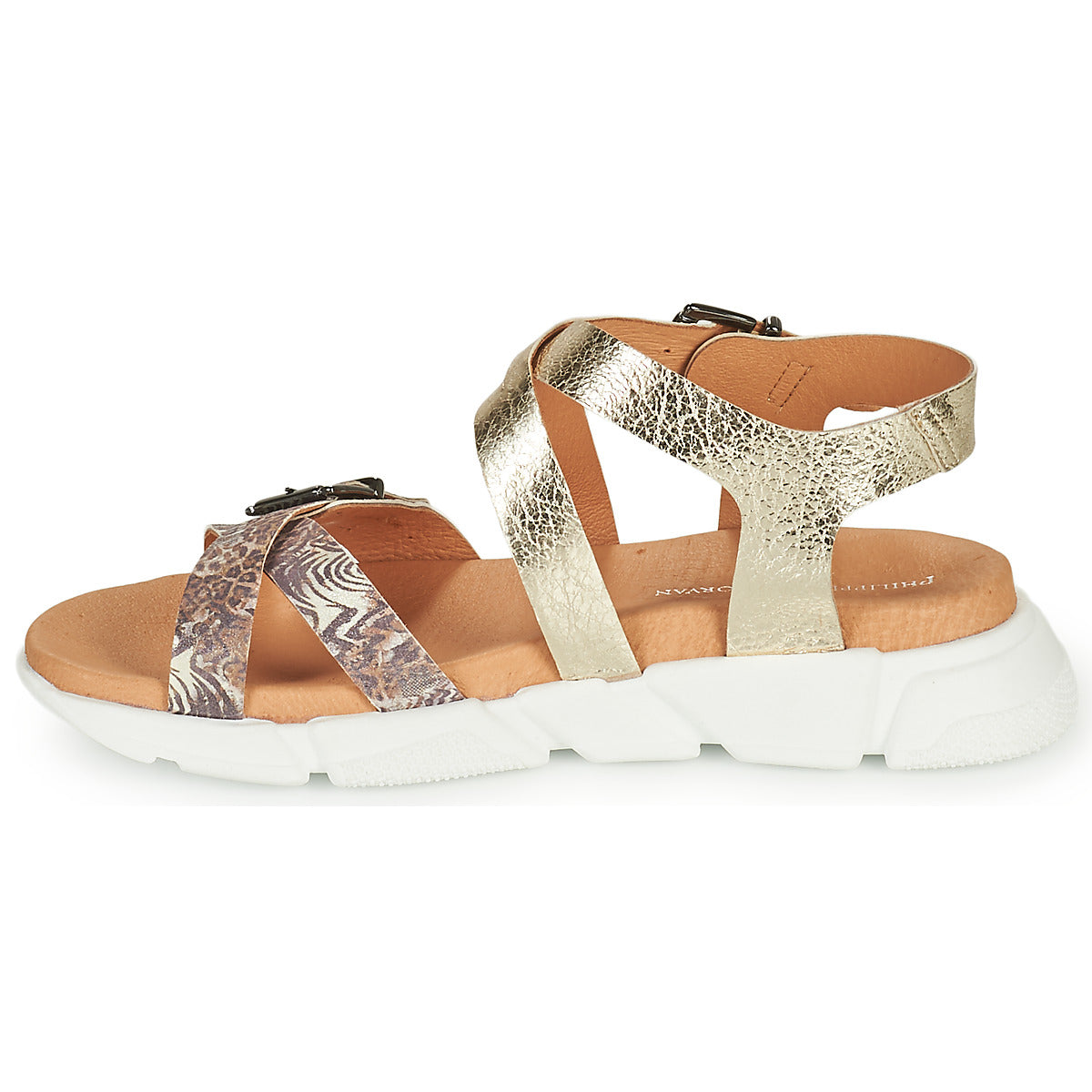 Sandali Donna Philippe Morvan KAKI V1 Marrone