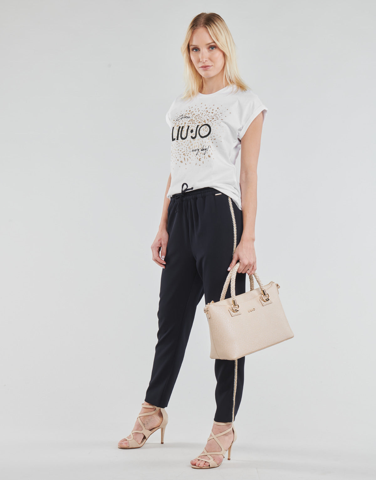 Pantaloni morbidi / Pantaloni alla zuava Donna Liu Jo WA1111-T7982-93923 Blu