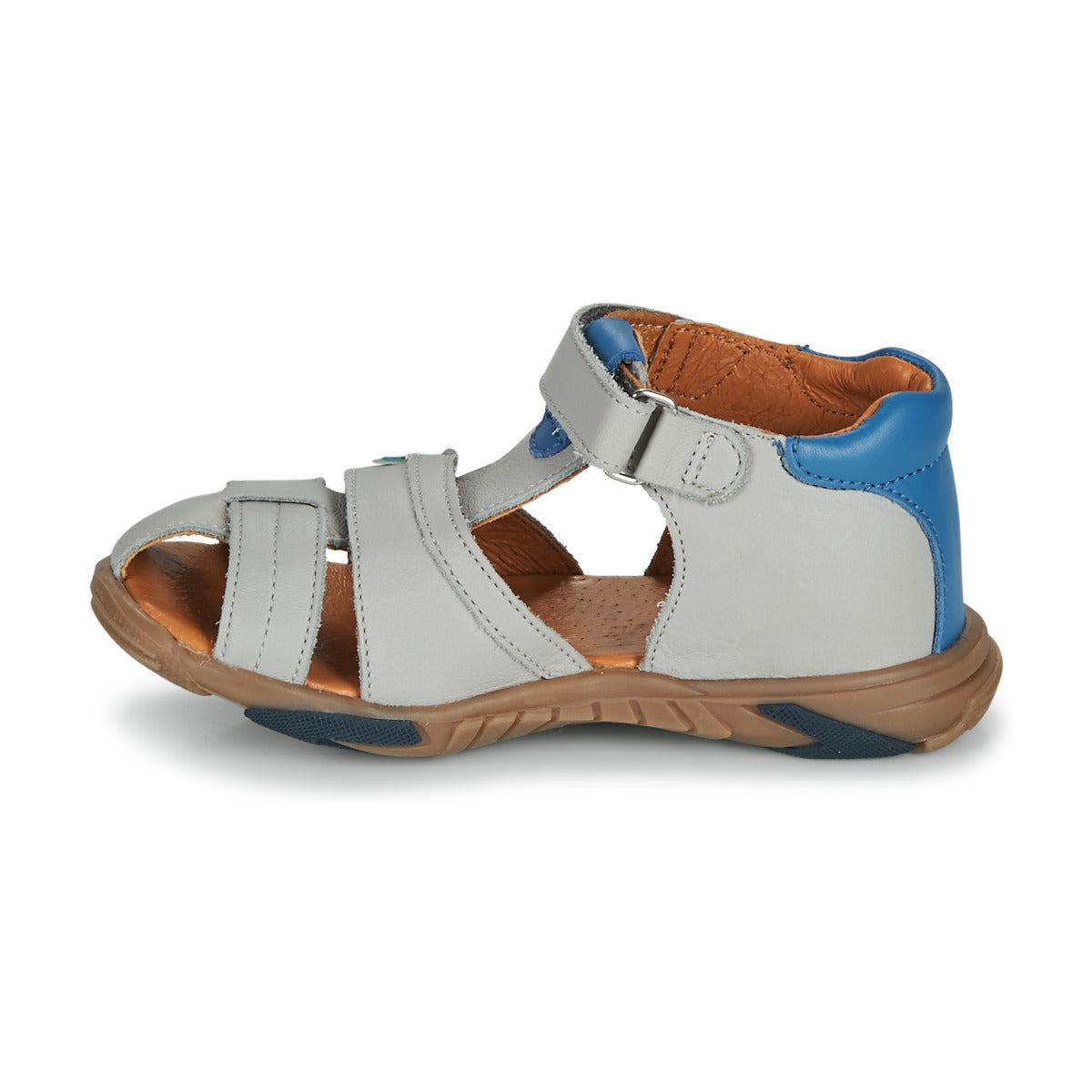 Sandali bambini ragazzo GBB NUVIO Grigio