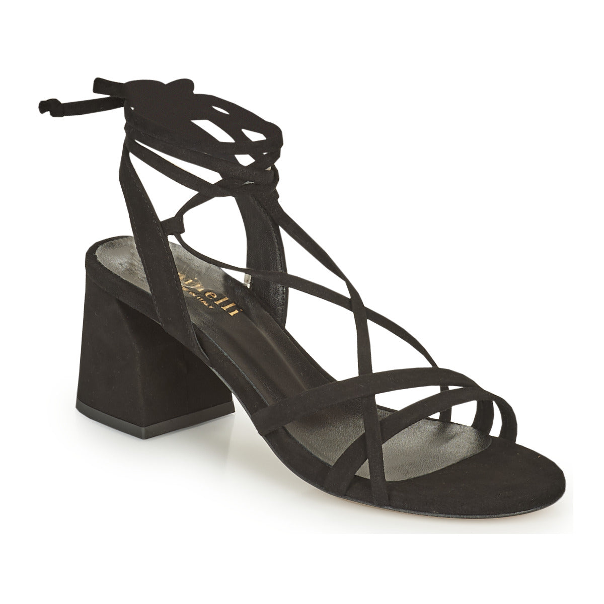 Sandali con tacco Donna Maison Minelli  TATIA  Nero