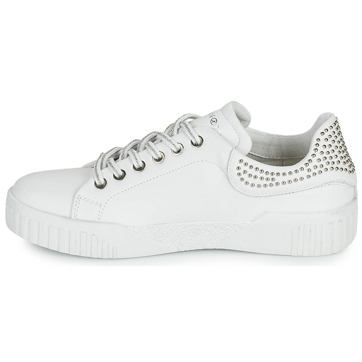 Sneakers basse Donna Café Noir THINA Bianco