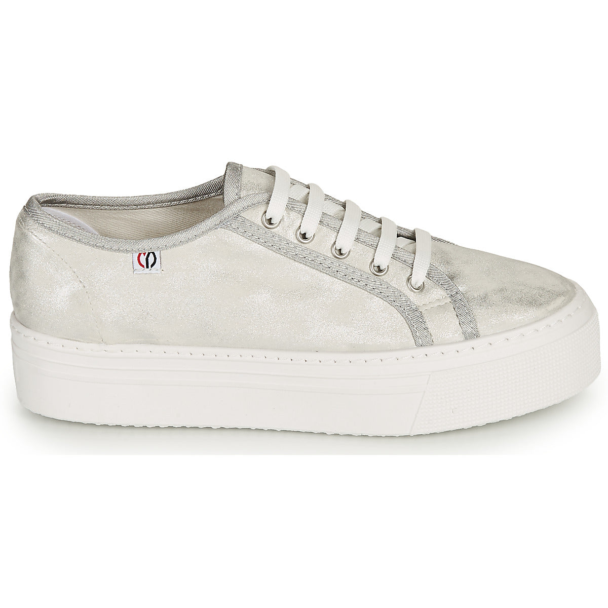 Sneakers basse Donna Yurban SUPERTELA Argento
