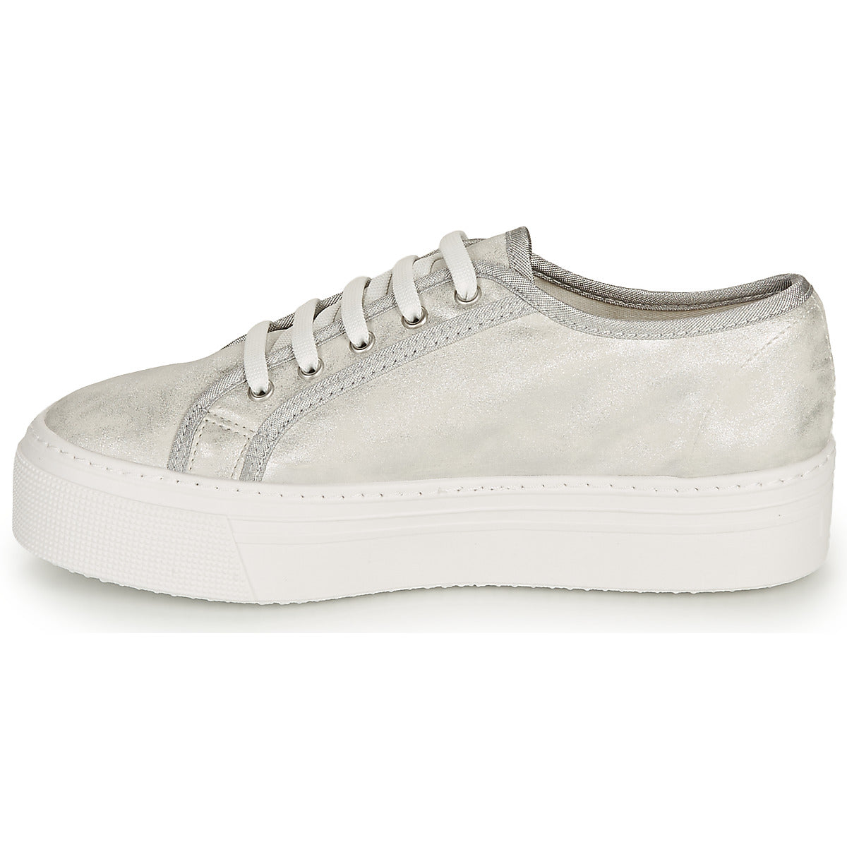 Sneakers basse Donna Yurban SUPERTELA Argento