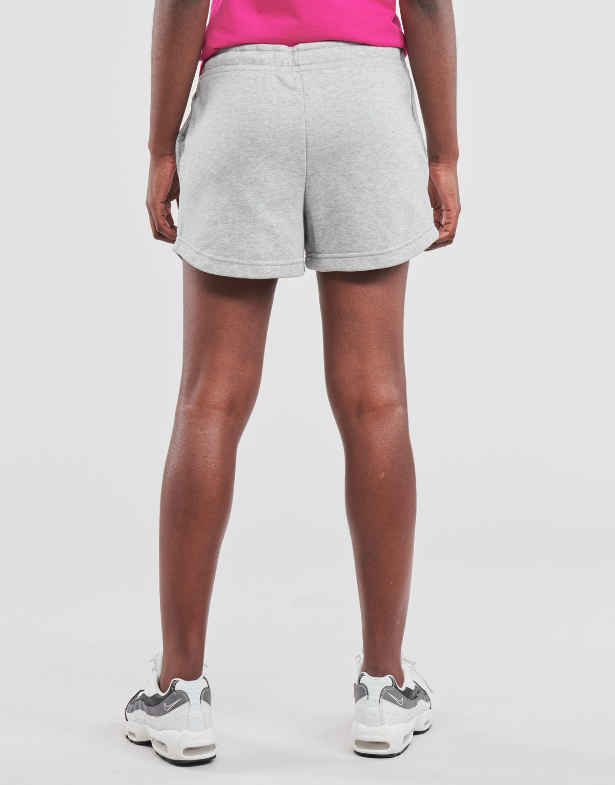 Shorts Donna Nike  NSESSNTL FLC HR SHORT FT  Grigio