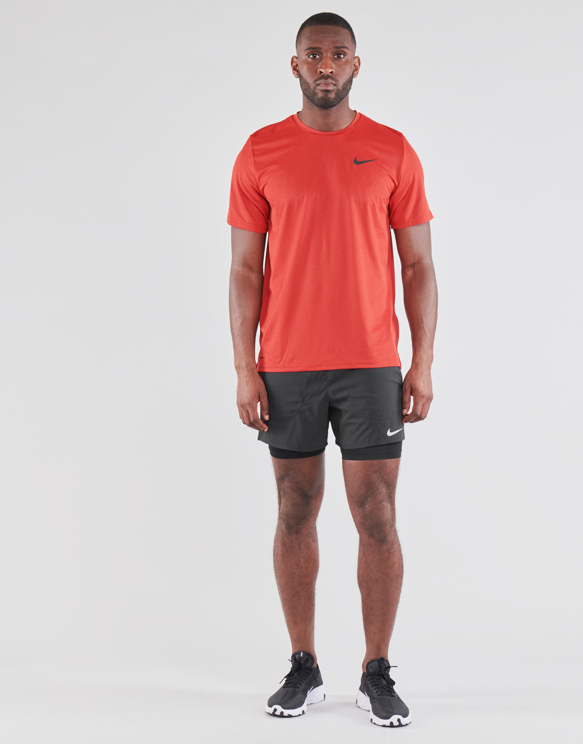 Pantaloni corti Uomo Nike DF FLX STRD 2IN1 SHRT 5IN Nero