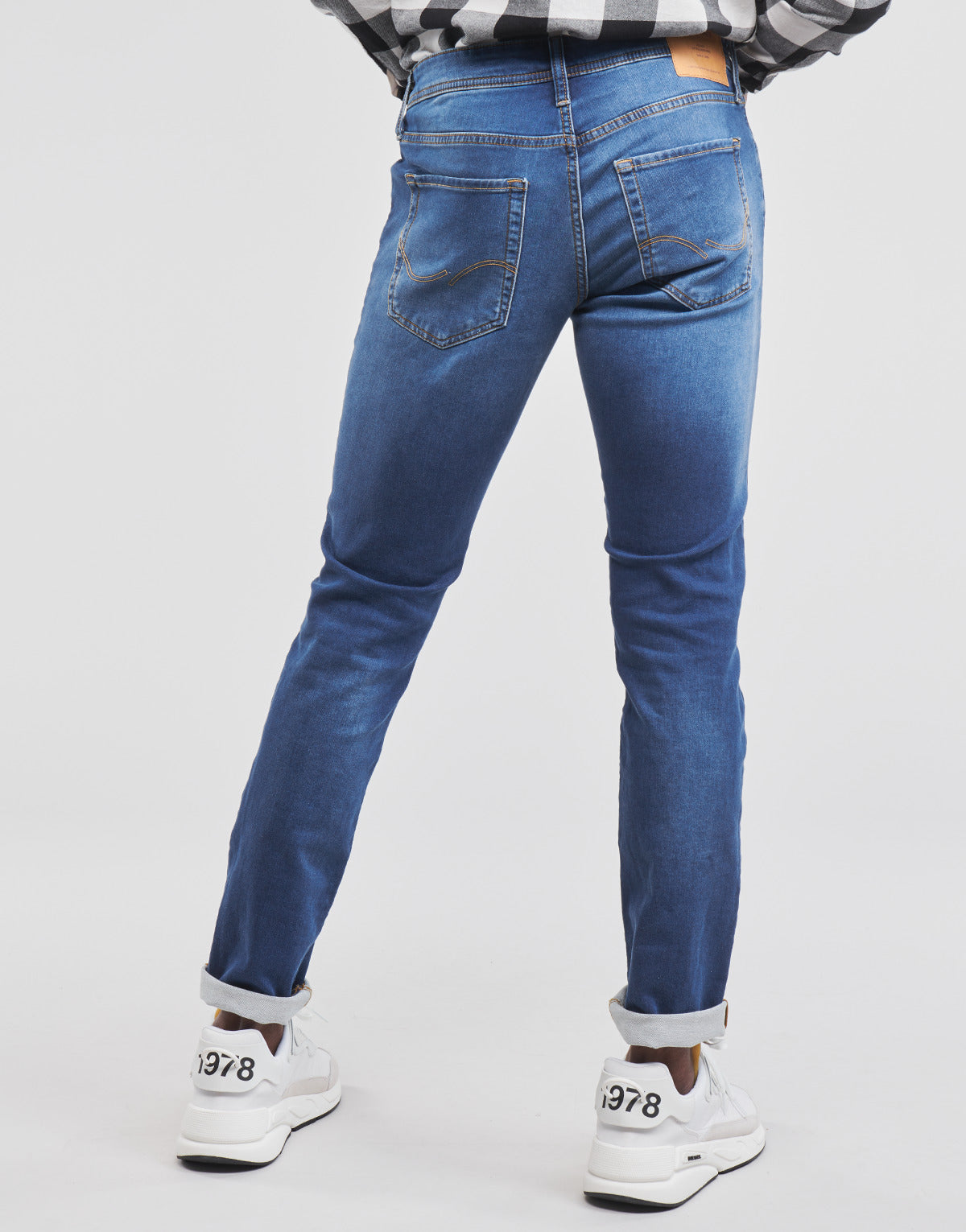 Jeans Slim Uomo Jack & Jones JJIGLENN Blu