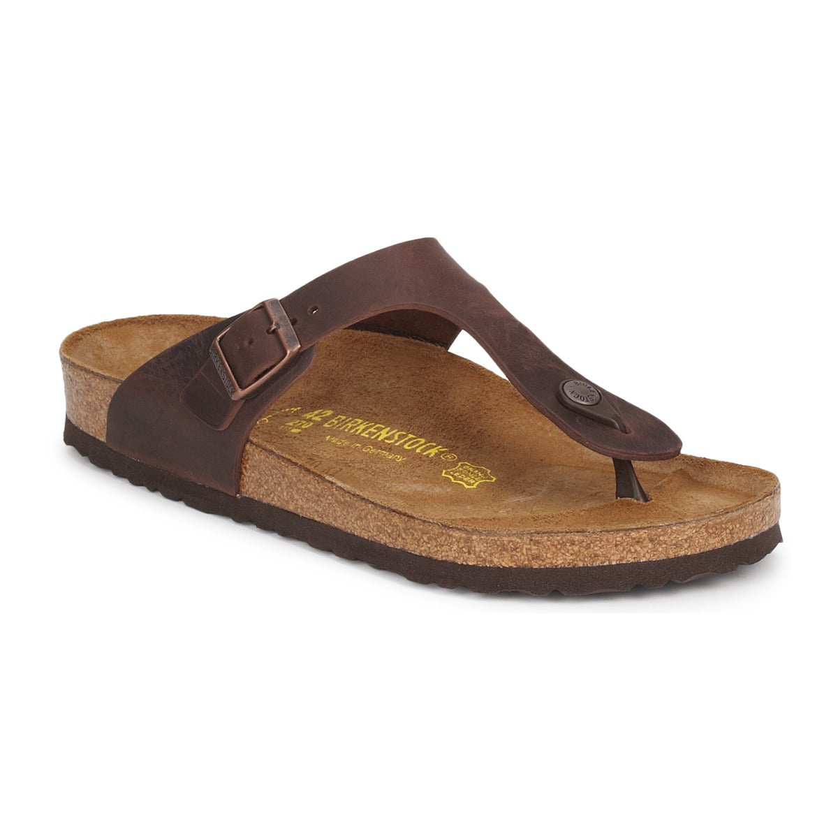 Infradito Donna BIRKENSTOCK  GIZEH PREMIUM  Marrone